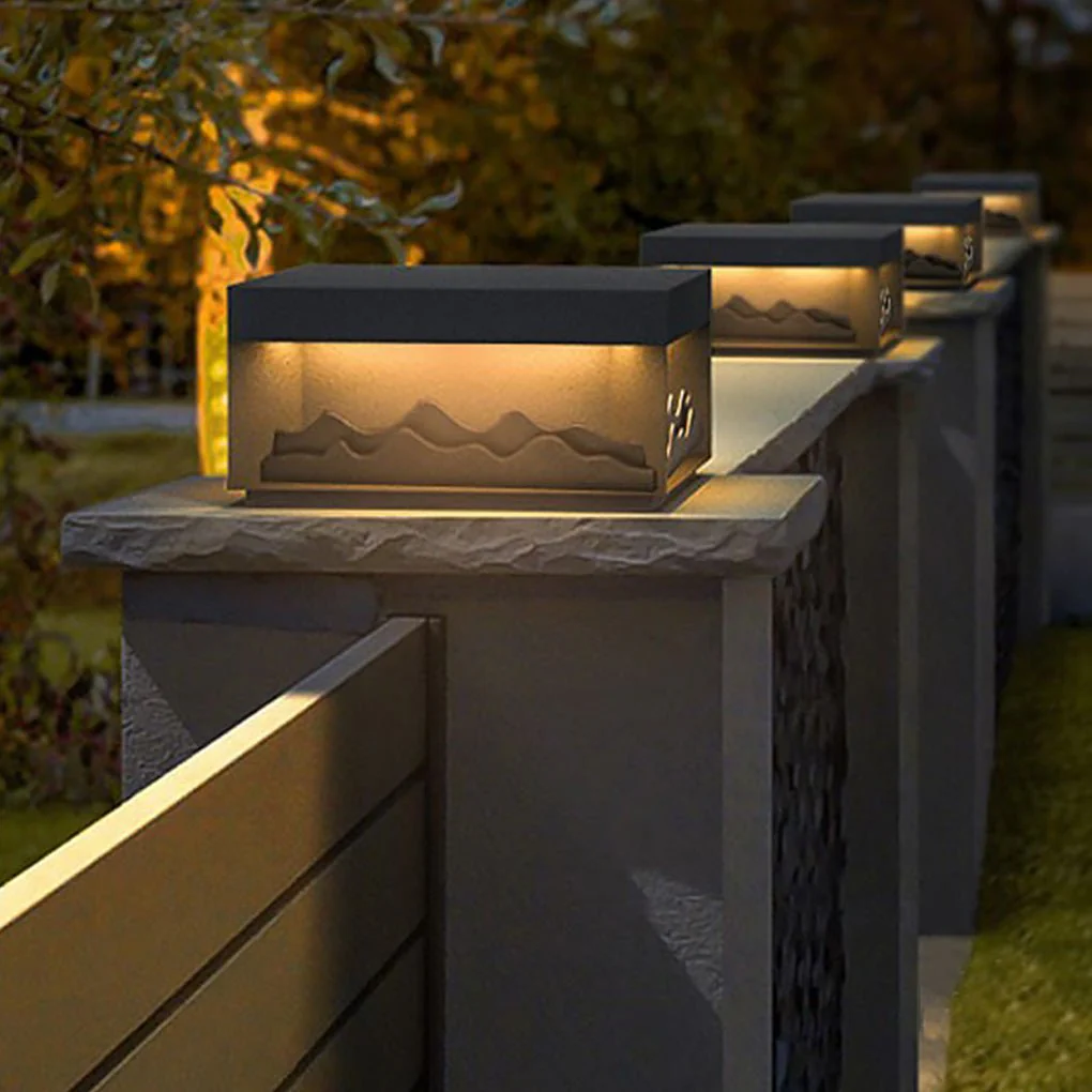 Sea Energy-saving Landscape Outdoor Post Lamp - Image 9