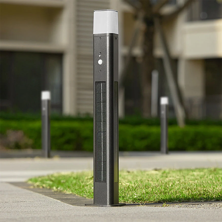 Seaan Sensor Torchiere Outdoor Floor Lamp - Image 10
