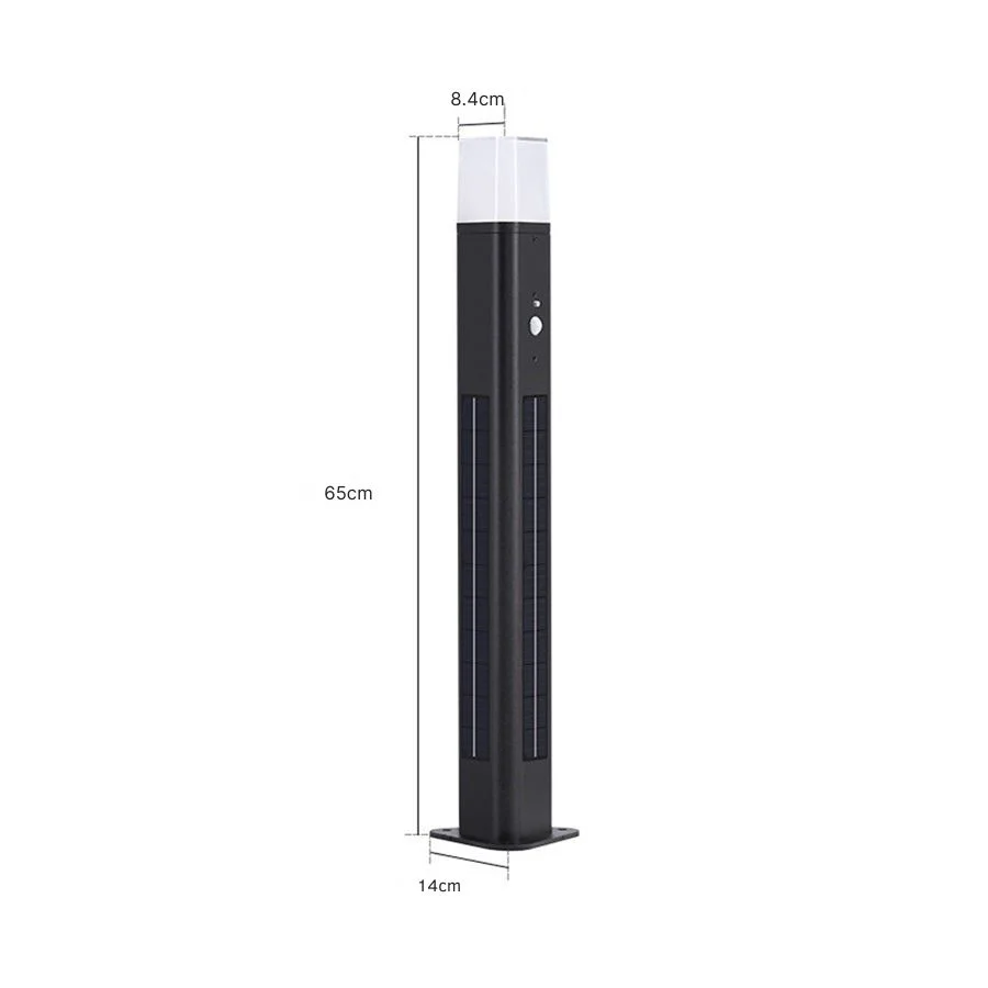 Seaan Sensor Torchiere Outdoor Floor Lamp - Image 13