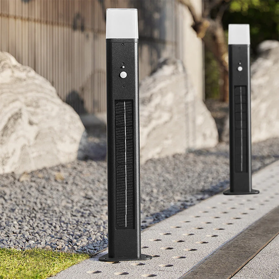 Seaan Sensor Torchiere Outdoor Floor Lamp - Image 8