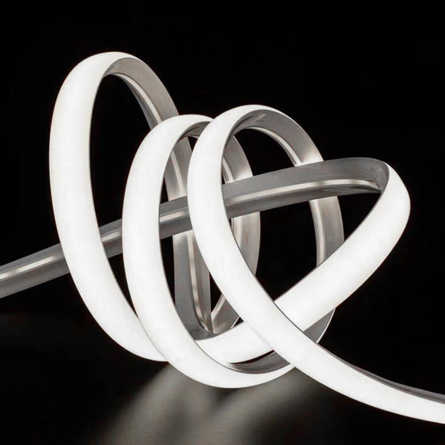 Seamless Corner-Mount LED Strip Light Industrial Style Silicone Lighting - Image 3
