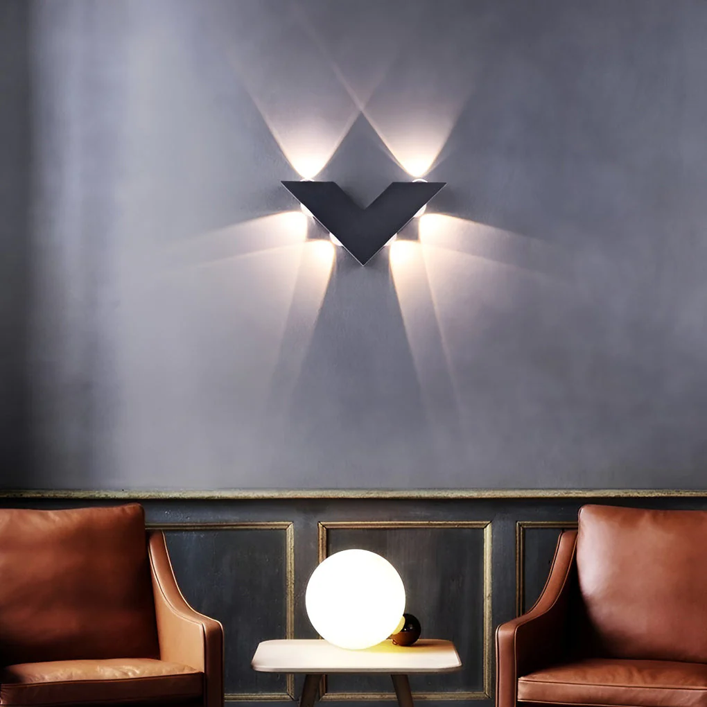 Seeds V-shaped Modern Outdoor Wall Washer Light - Image 3