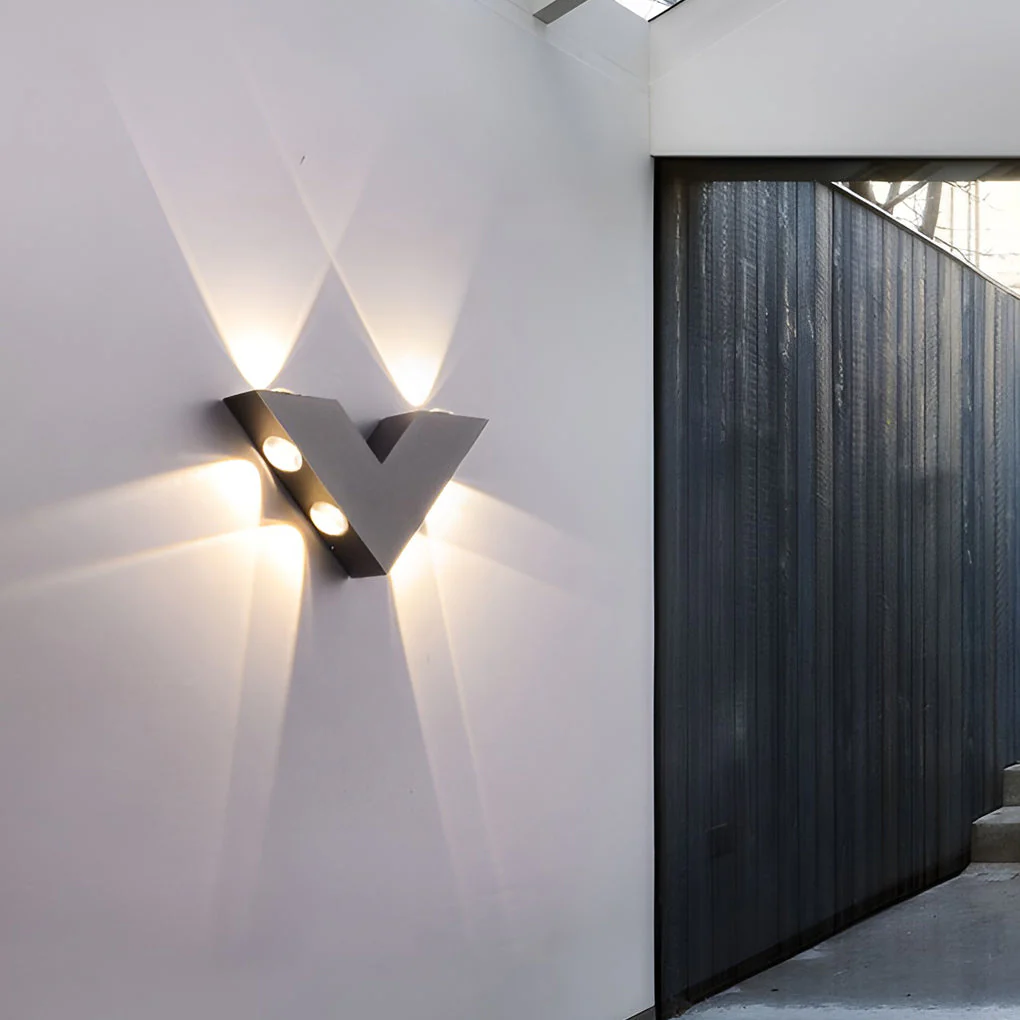 Seeds V-shaped Modern Outdoor Wall Washer Light - Image 4