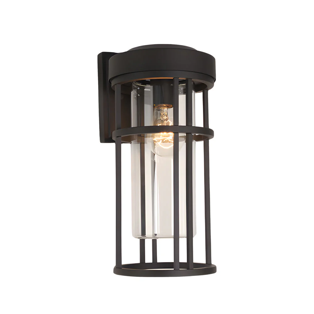 Selena Lampshade Design Glass Outdoor Wall Sconce Light - Image 7