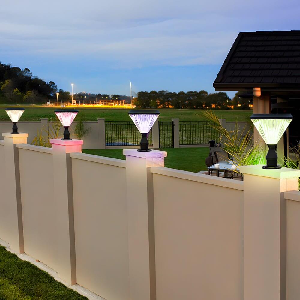 Selene Vintage LED Outdoor Pier Mount Light - Image 4