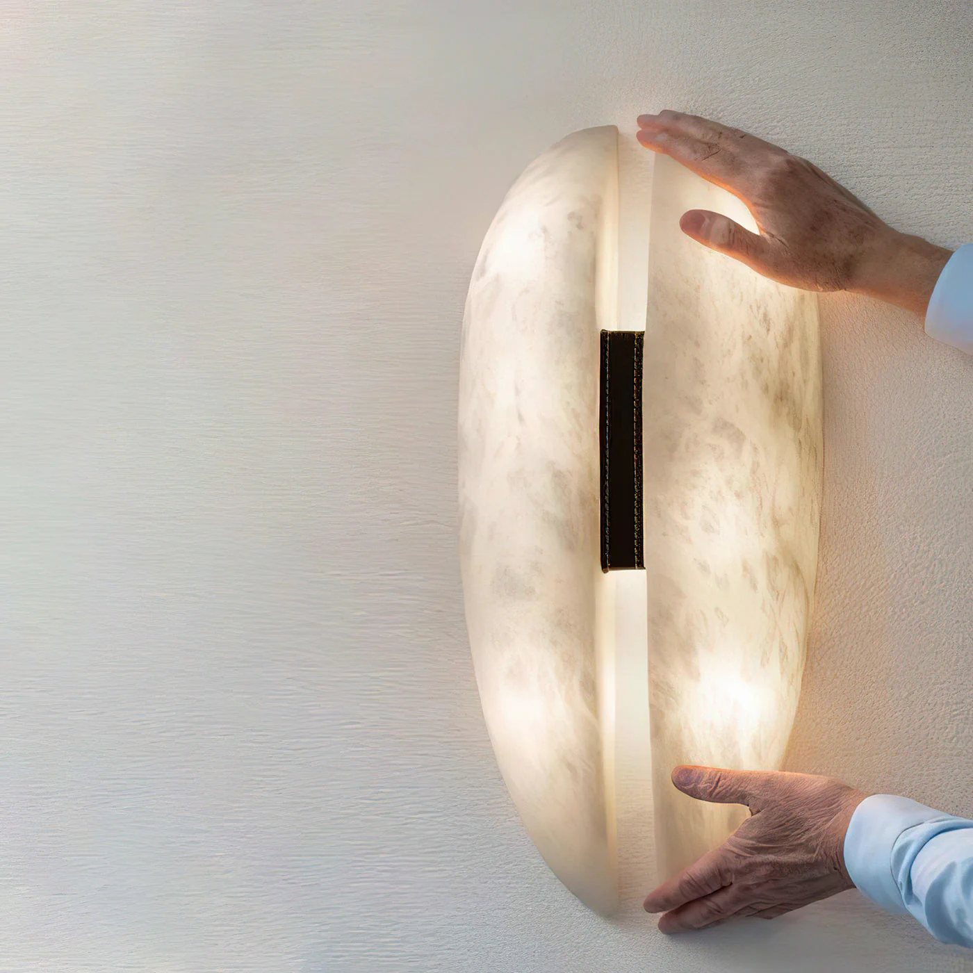 Selenic Artistic Alabaster Wall Lamp - Image 5
