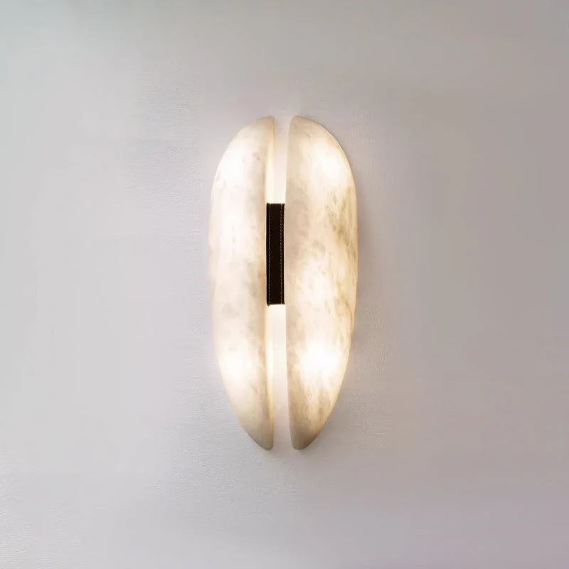 Selenic Artistic Alabaster Wall Lamp - Image 9