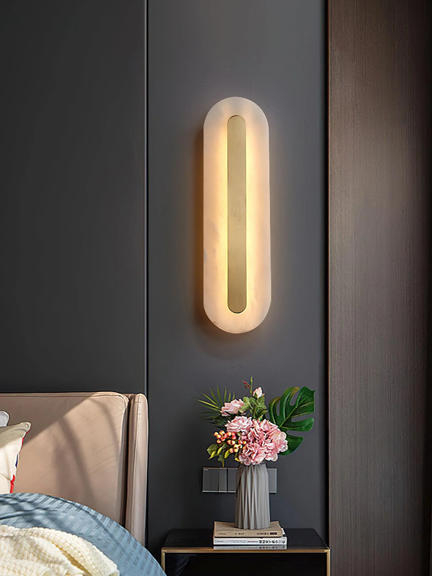 Selvia Alabaster Wall Light - Image 17