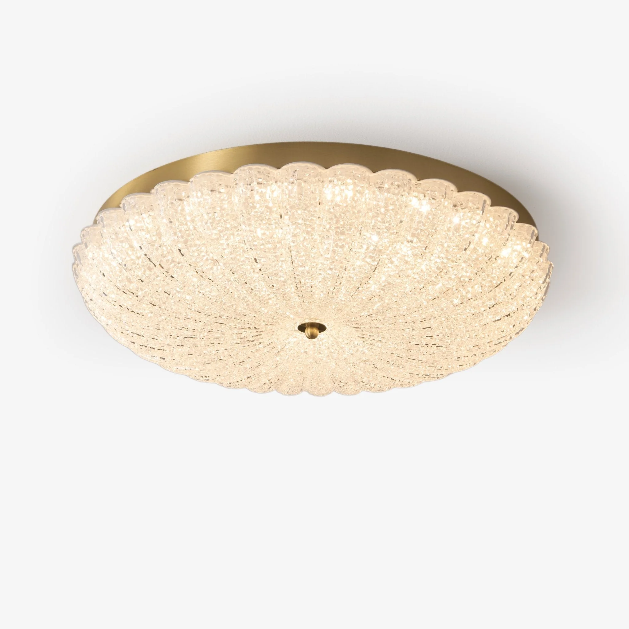 Seraphim Premium Nordic Art Brass Glass Ceiling Lamp