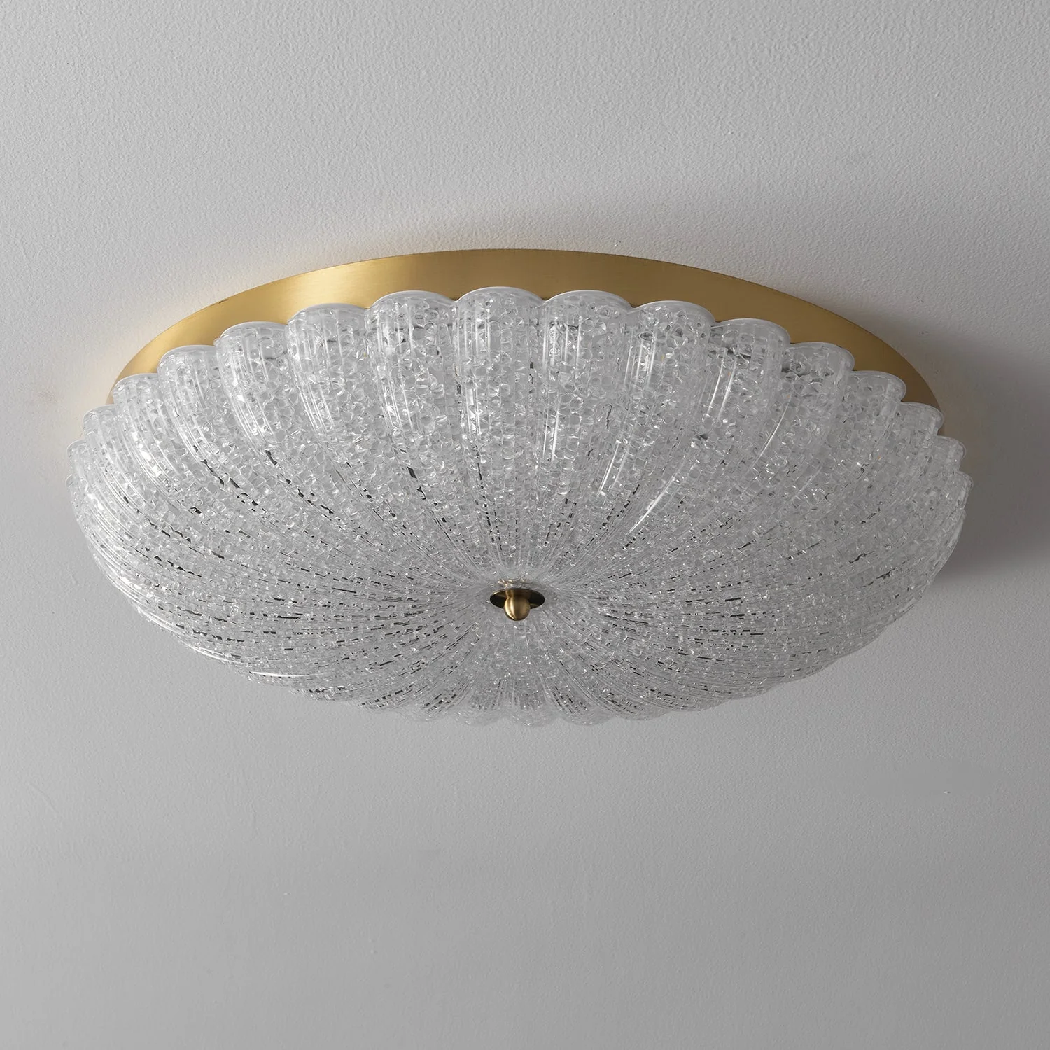 Seraphim Premium Nordic Art Brass Glass Ceiling Lamp - Image 12