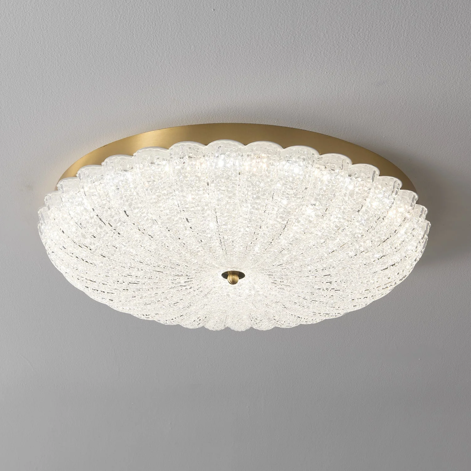 Seraphim Premium Nordic Art Brass Glass Ceiling Lamp - Image 17