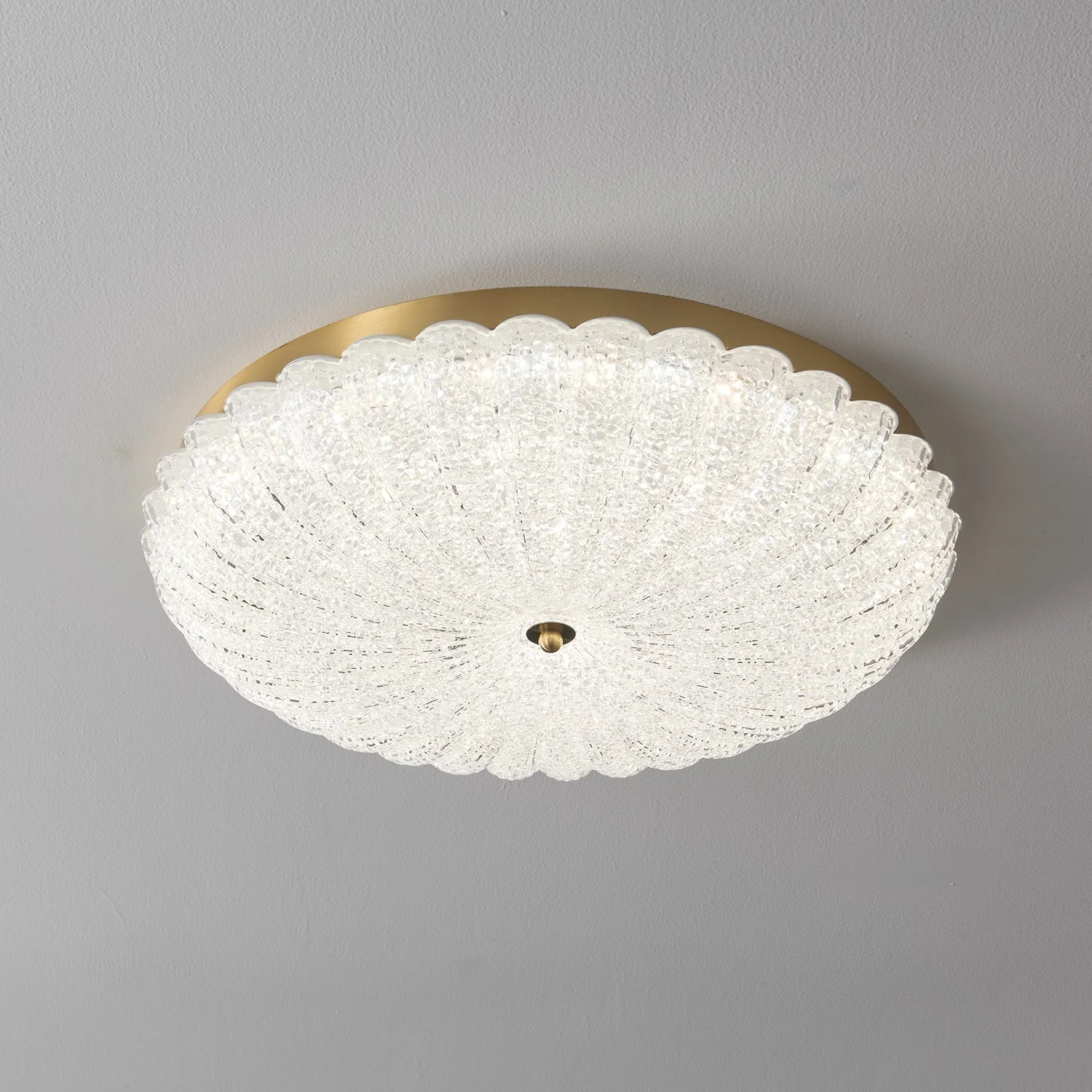 Seraphim Premium Nordic Art Brass Glass Ceiling Lamp - Image 19