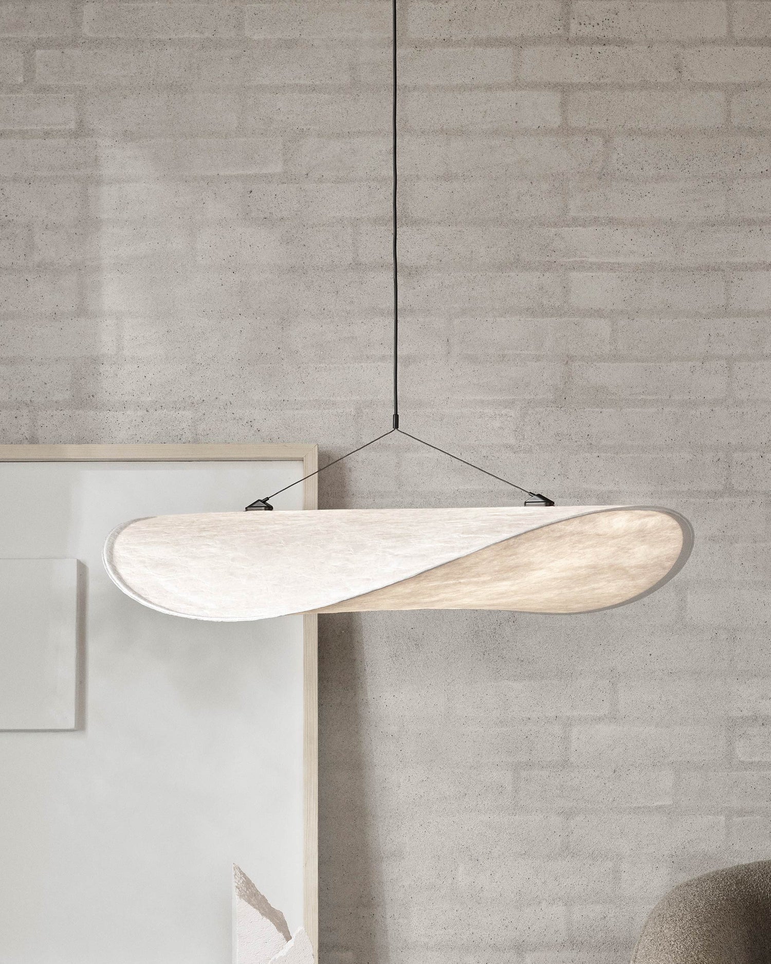 Sereca Paper & Glass Fiber Pendant Lamp - Image 100