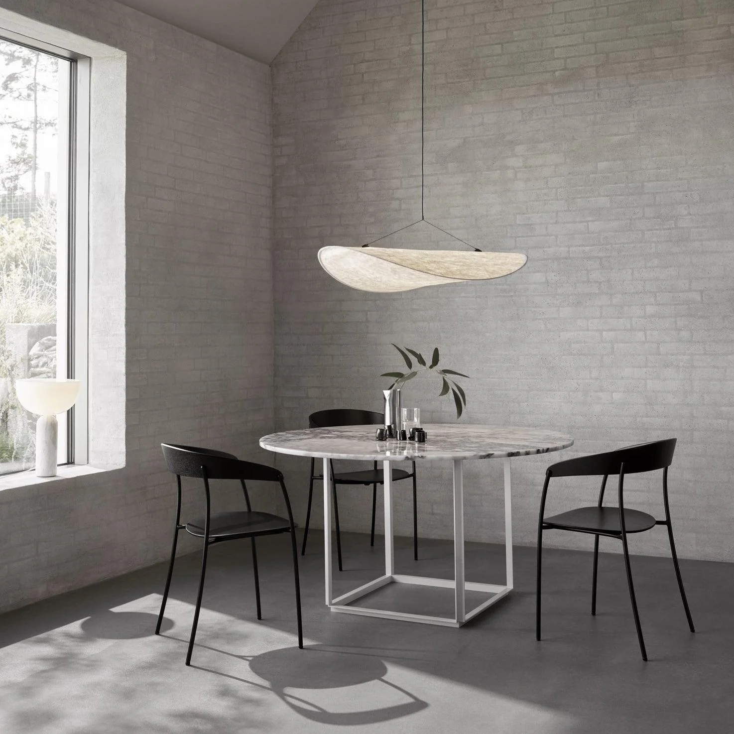 Sereca Paper & Glass Fiber Pendant Lamp - Image 104