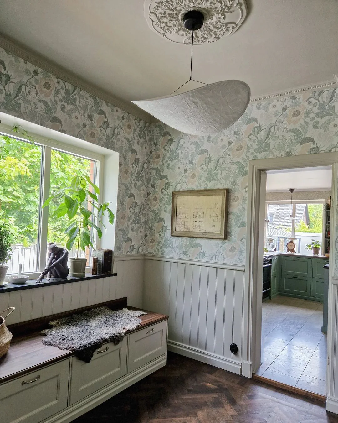 Sereca Paper & Glass Fiber Pendant Lamp - Image 138