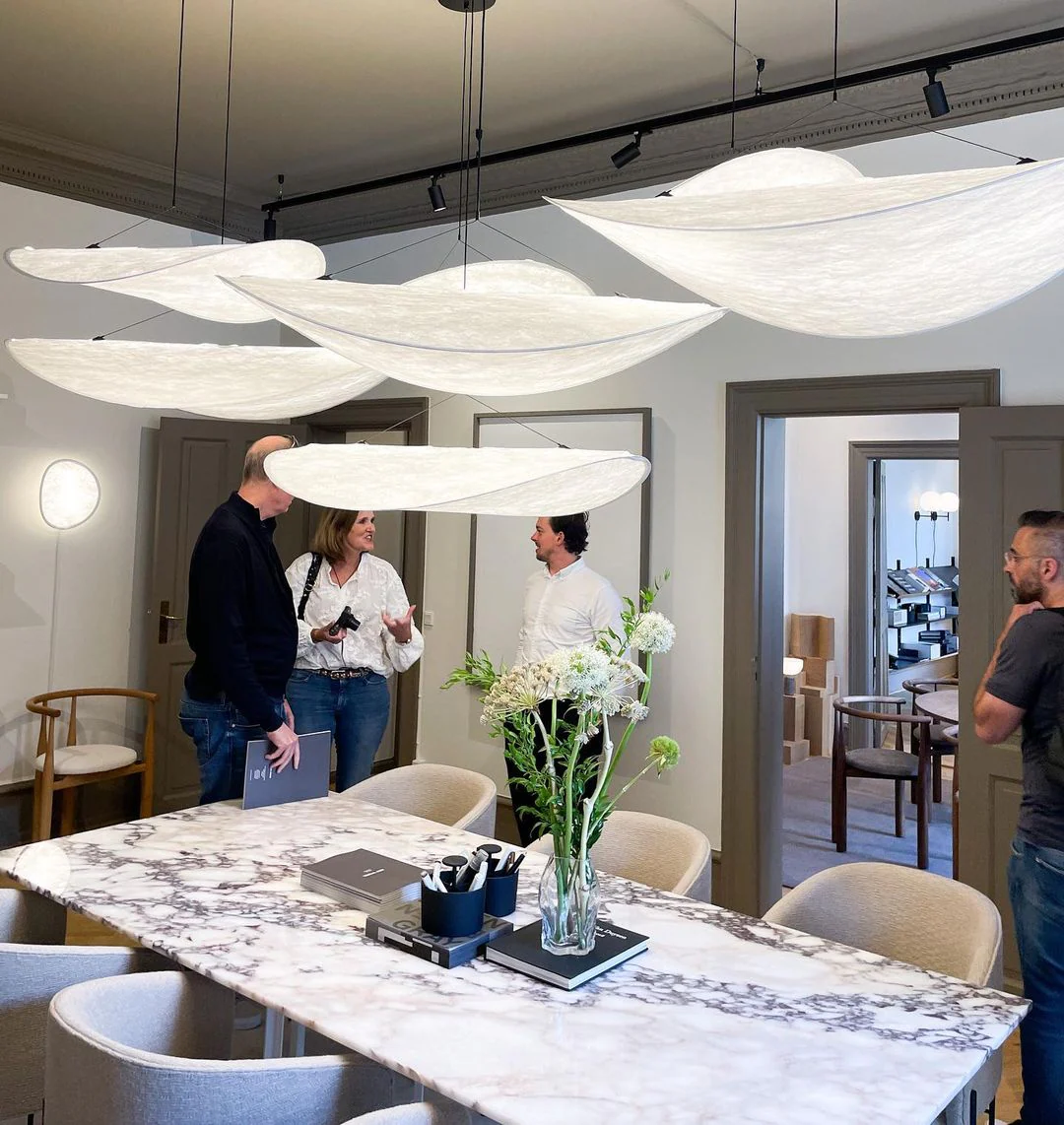 Sereca Paper & Glass Fiber Pendant Lamp - Image 142