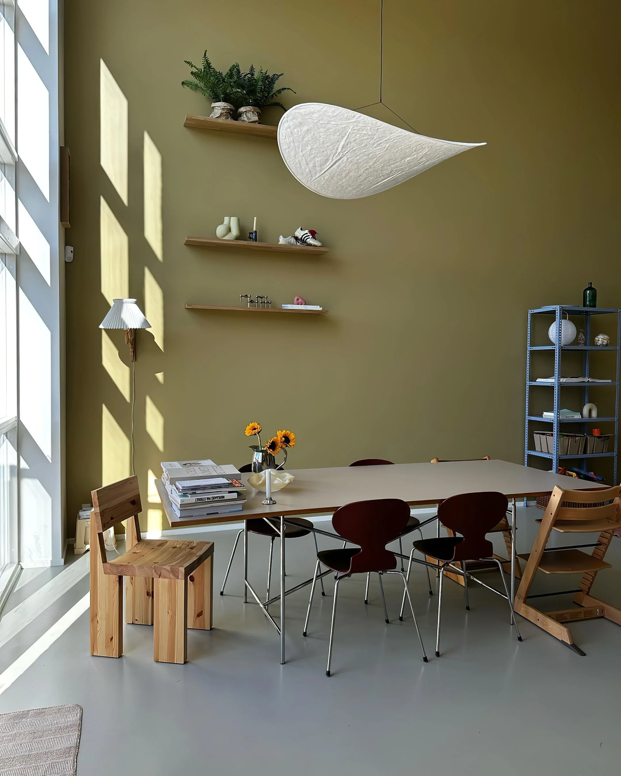 Sereca Paper & Glass Fiber Pendant Lamp - Image 151