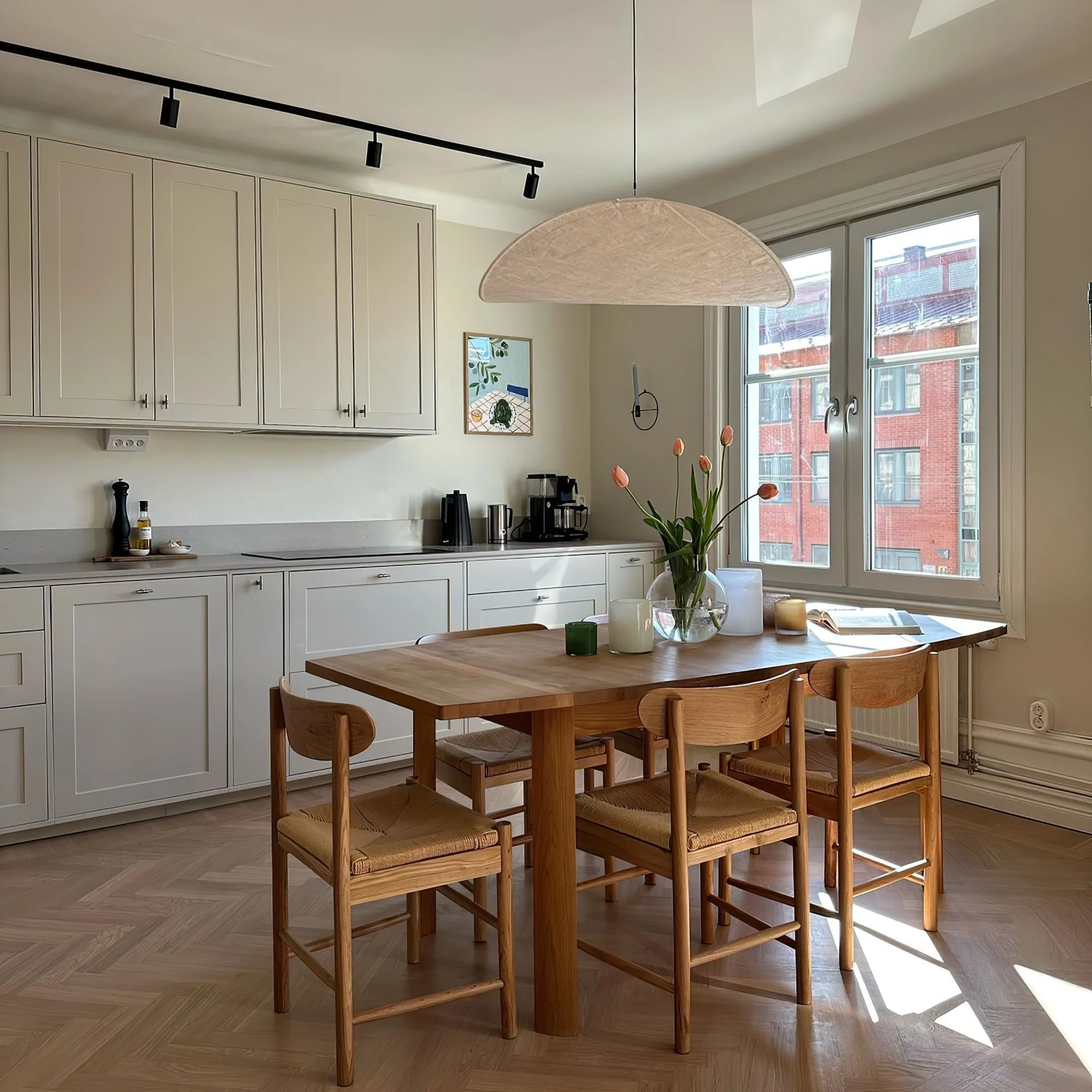 Sereca Paper & Glass Fiber Pendant Lamp - Image 33