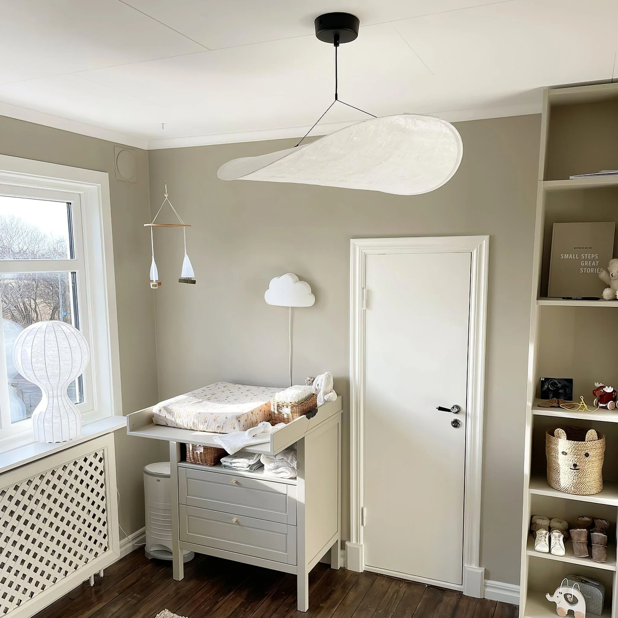 Sereca Paper & Glass Fiber Pendant Lamp - Image 43