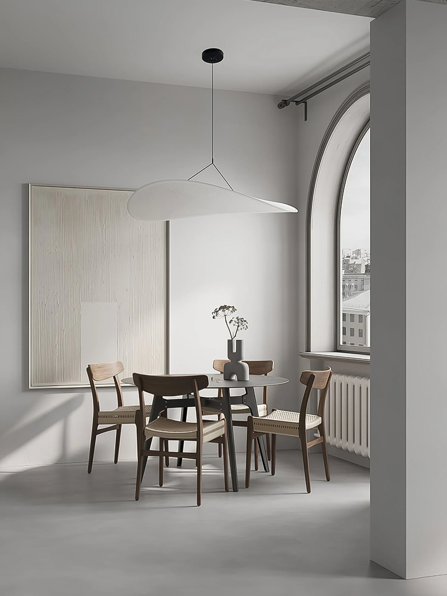 Sereca Paper & Glass Fiber Pendant Lamp - Image 48