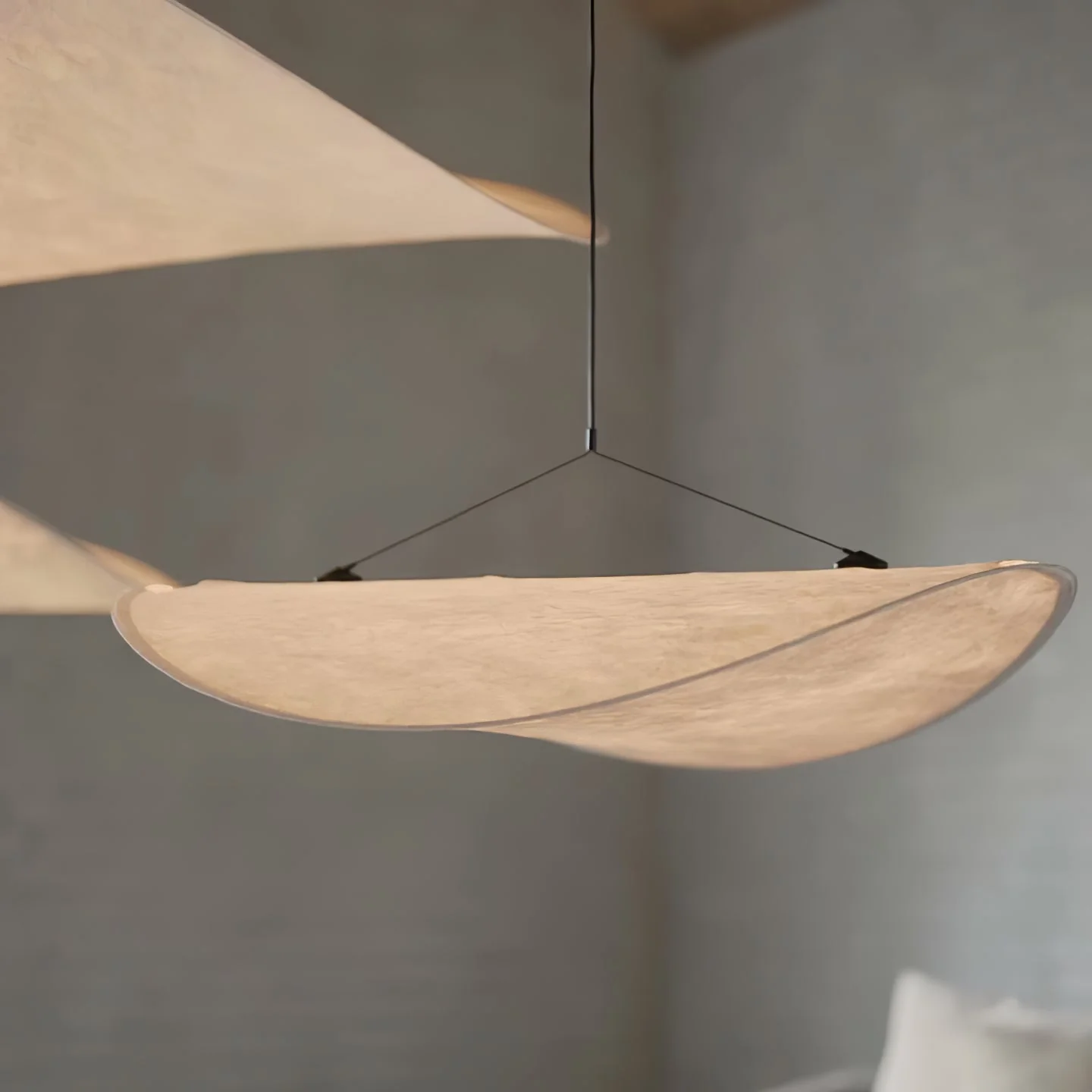 Sereca Paper & Glass Fiber Pendant Lamp - Image 97