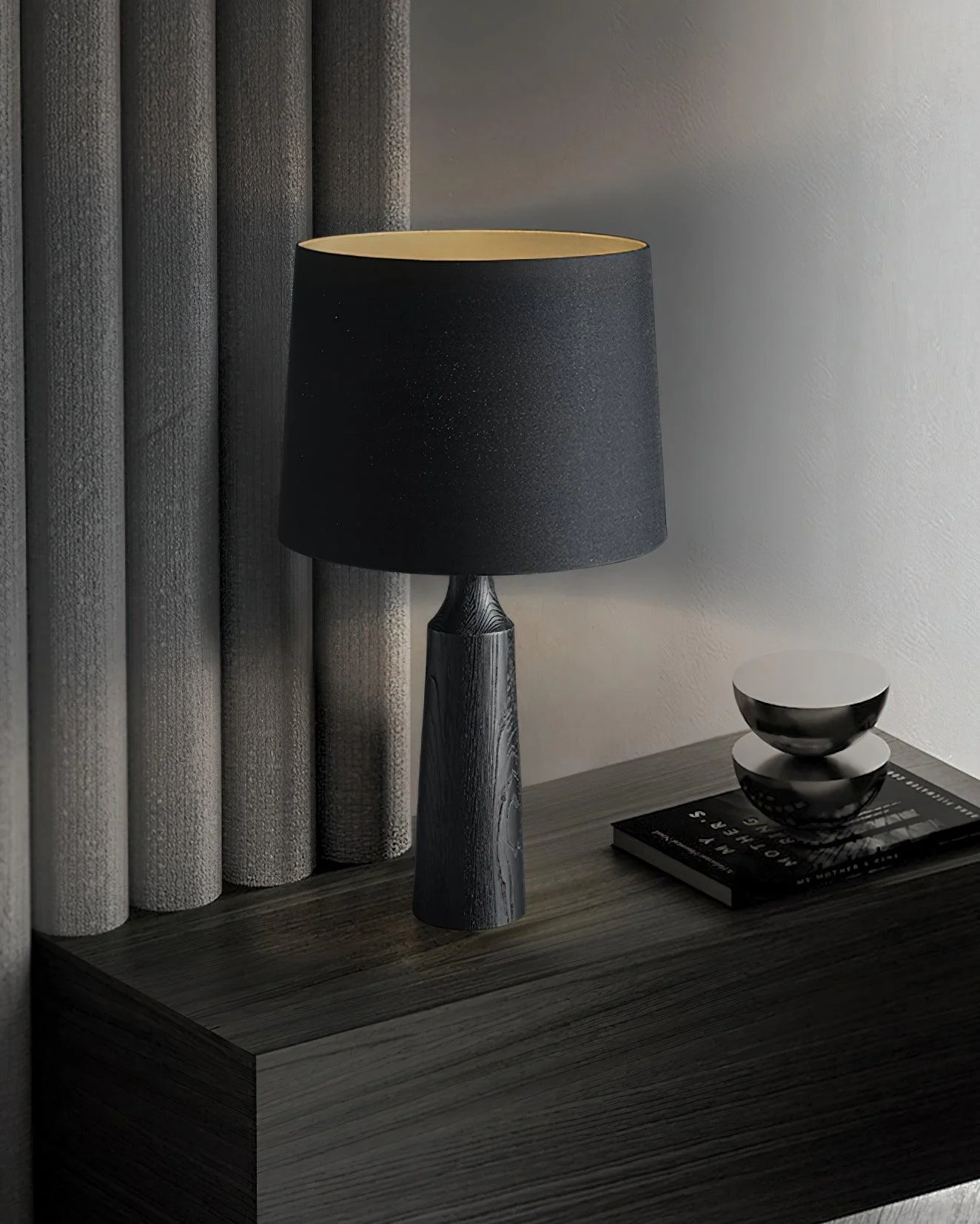 Seren Elegant Wood Table Lamp - Image 14