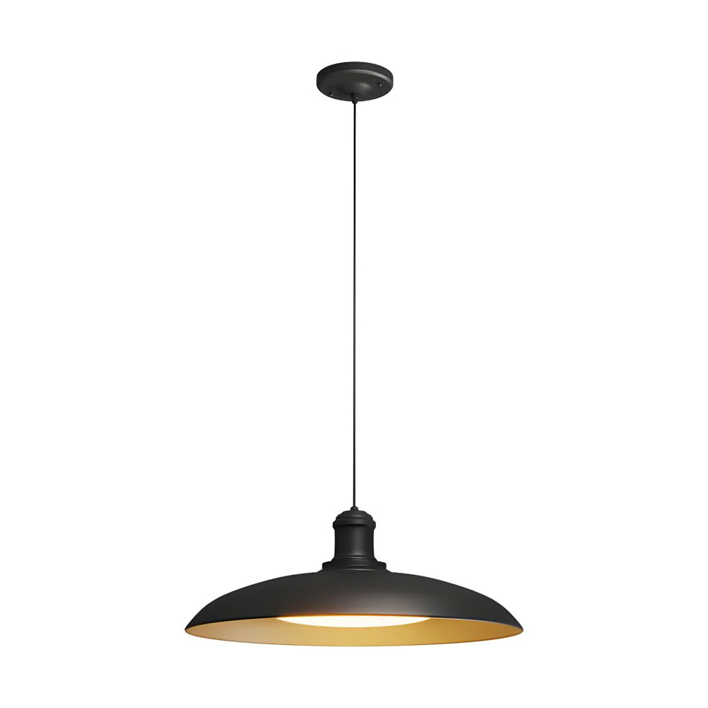 Shamus Classic Round Carbide Steel Outdoor Pendant Light - Image 4