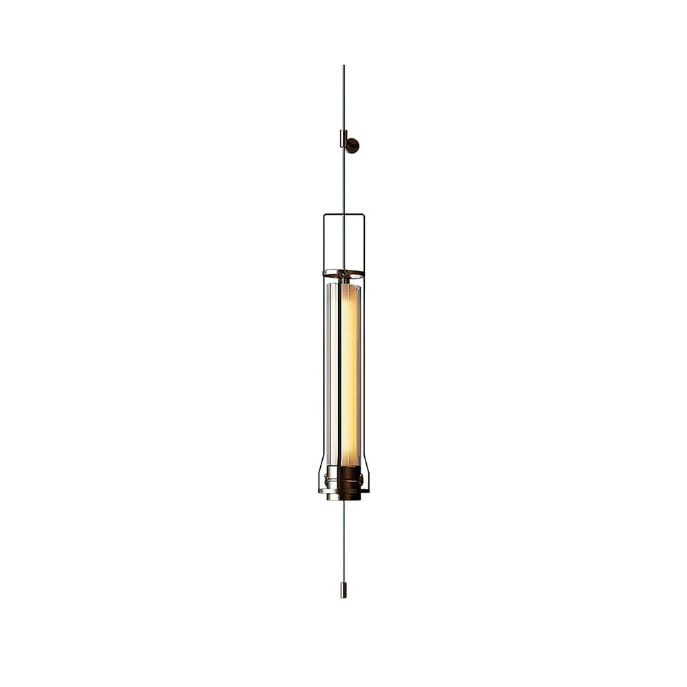 Shamus Modern Minimalist Cylinder Glass Sconce Wall Lamp - Image 3