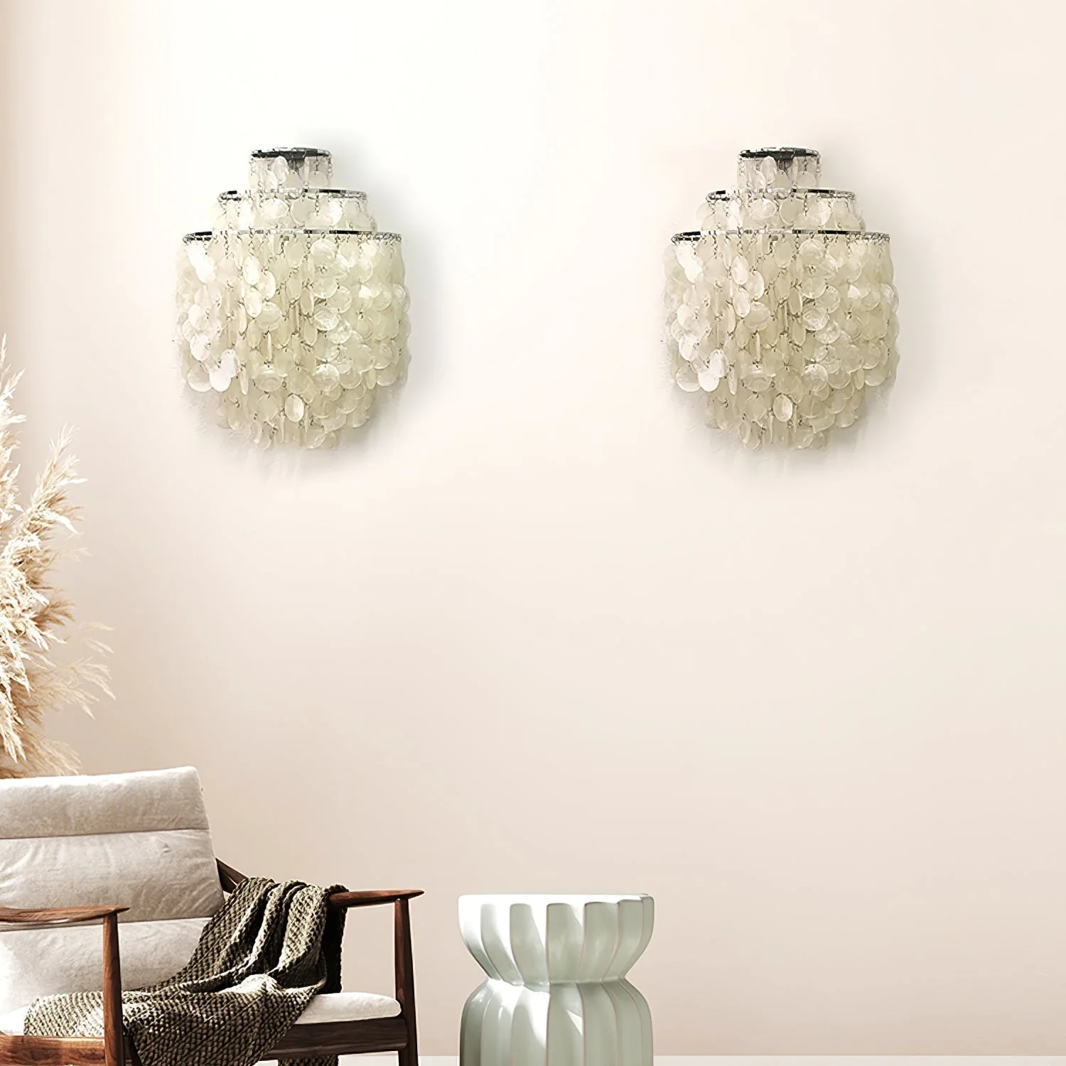 Shell Postmodern Luxury Cascading Wall Light - Image 3