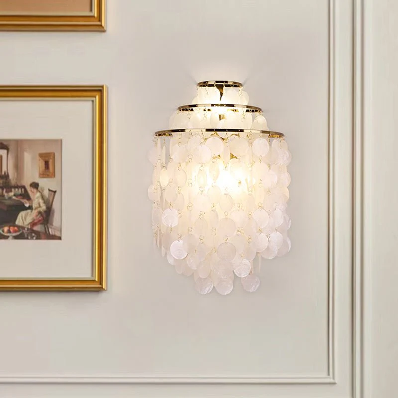 Shell Postmodern Luxury Cascading Wall Light - Image 4