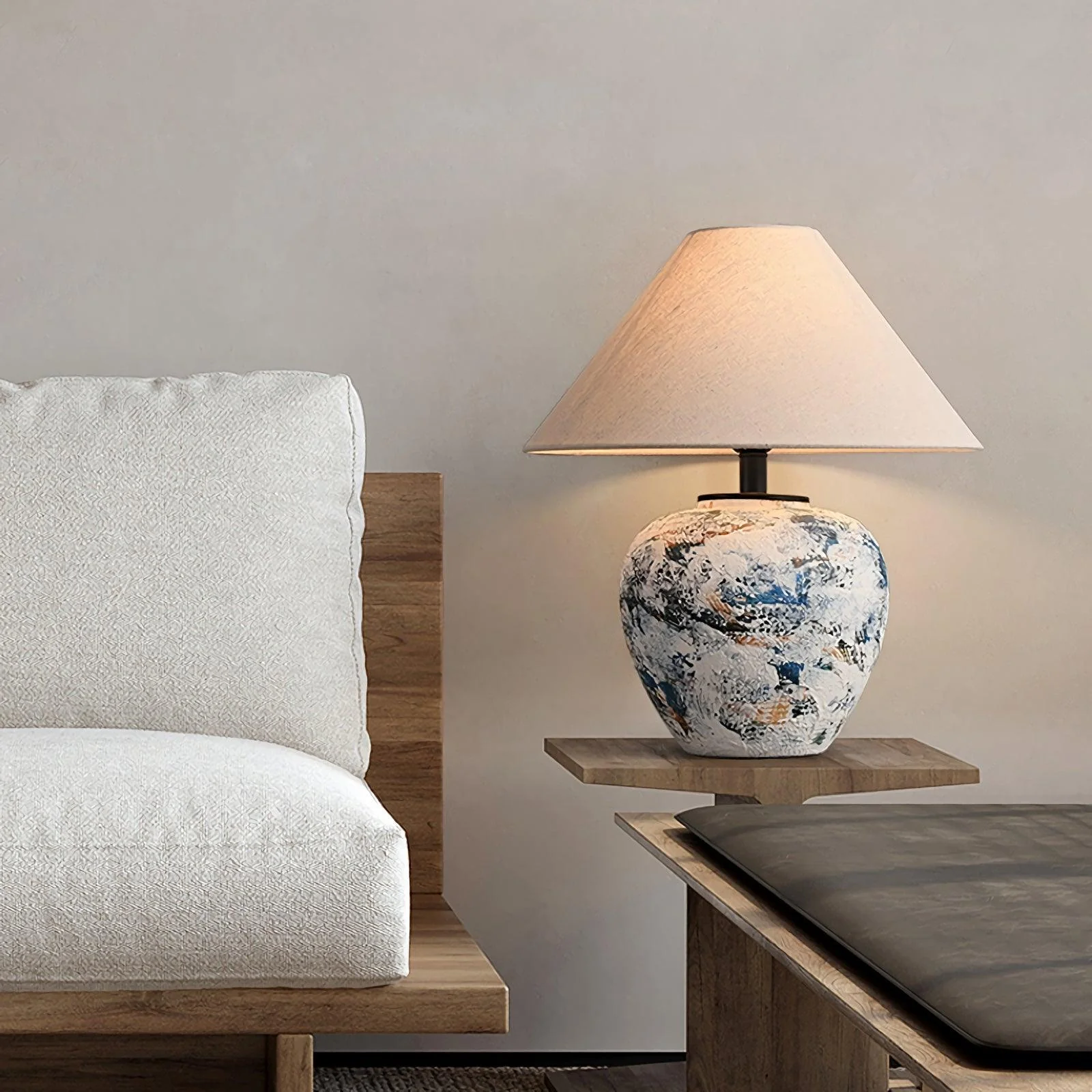 Sierra Sunset Oriental Ceramics Table Light - Image 2