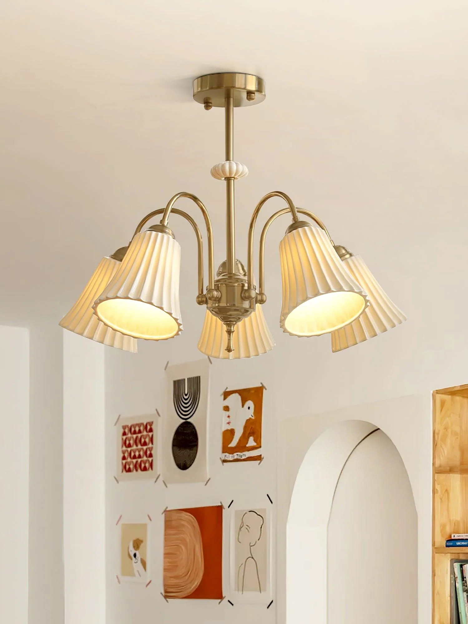 Silas Vintage Chandelier - Image 35