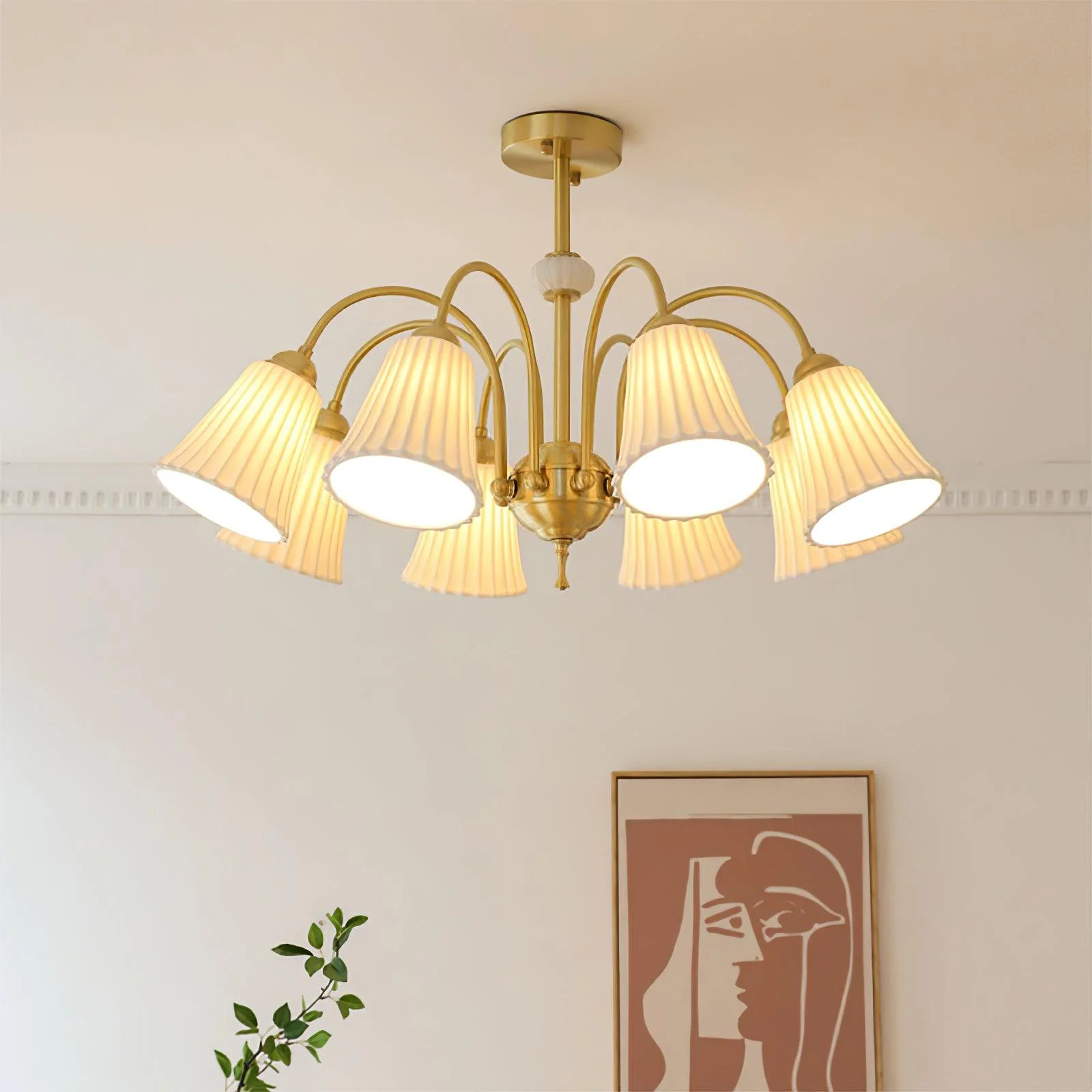 Silas Vintage Chandelier - Image 4