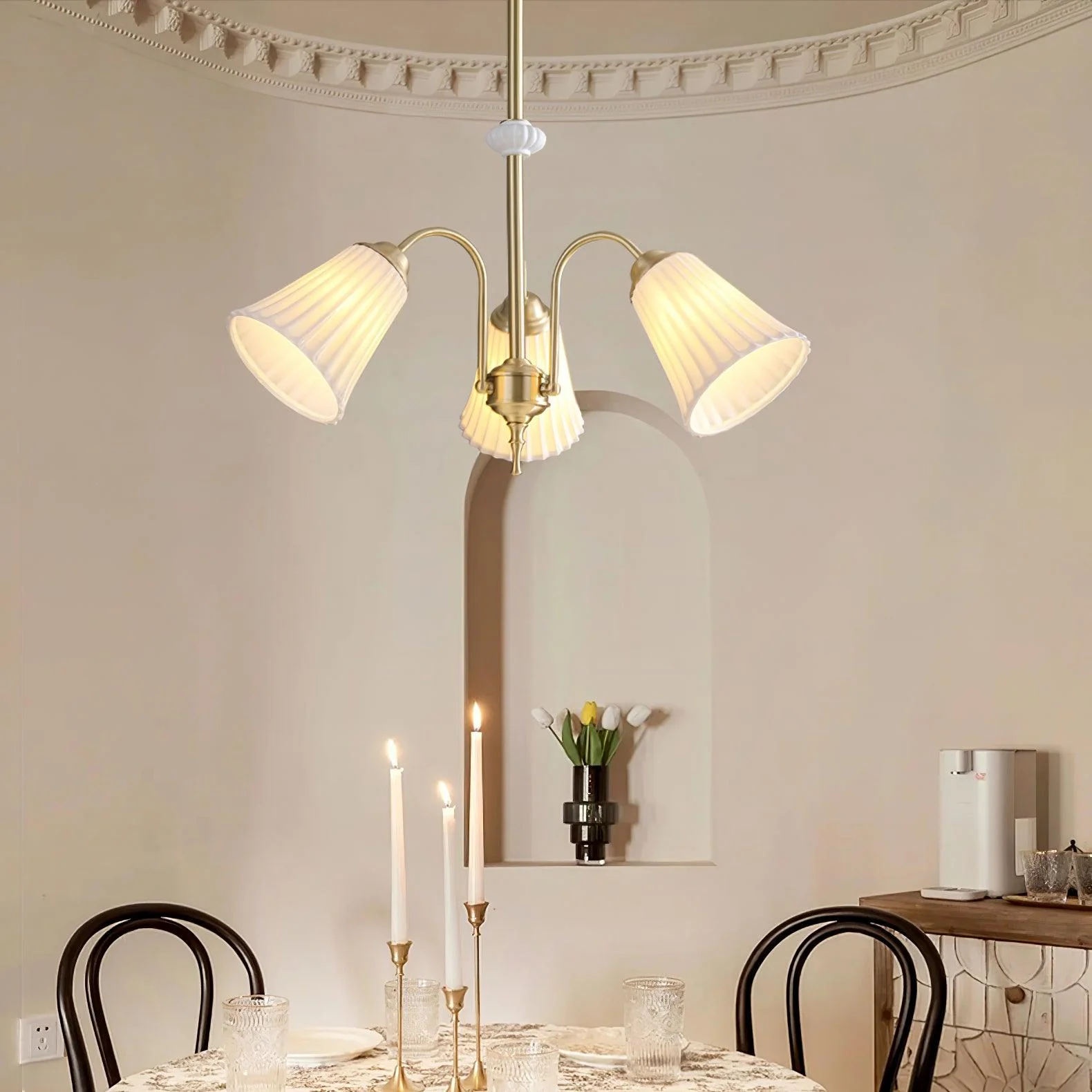 Silas Vintage Chandelier - Image 9