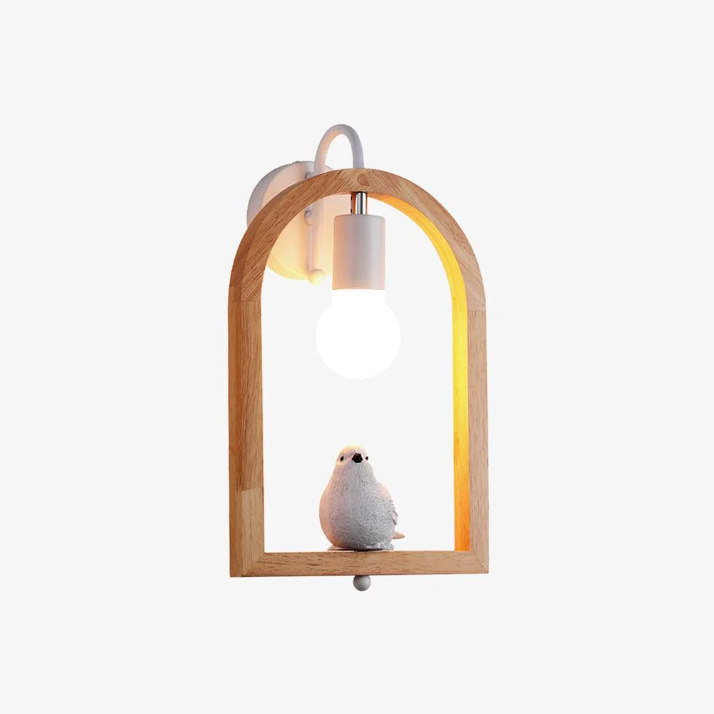 Silo Nordic Art Bird Resin Wall Light - Image 10