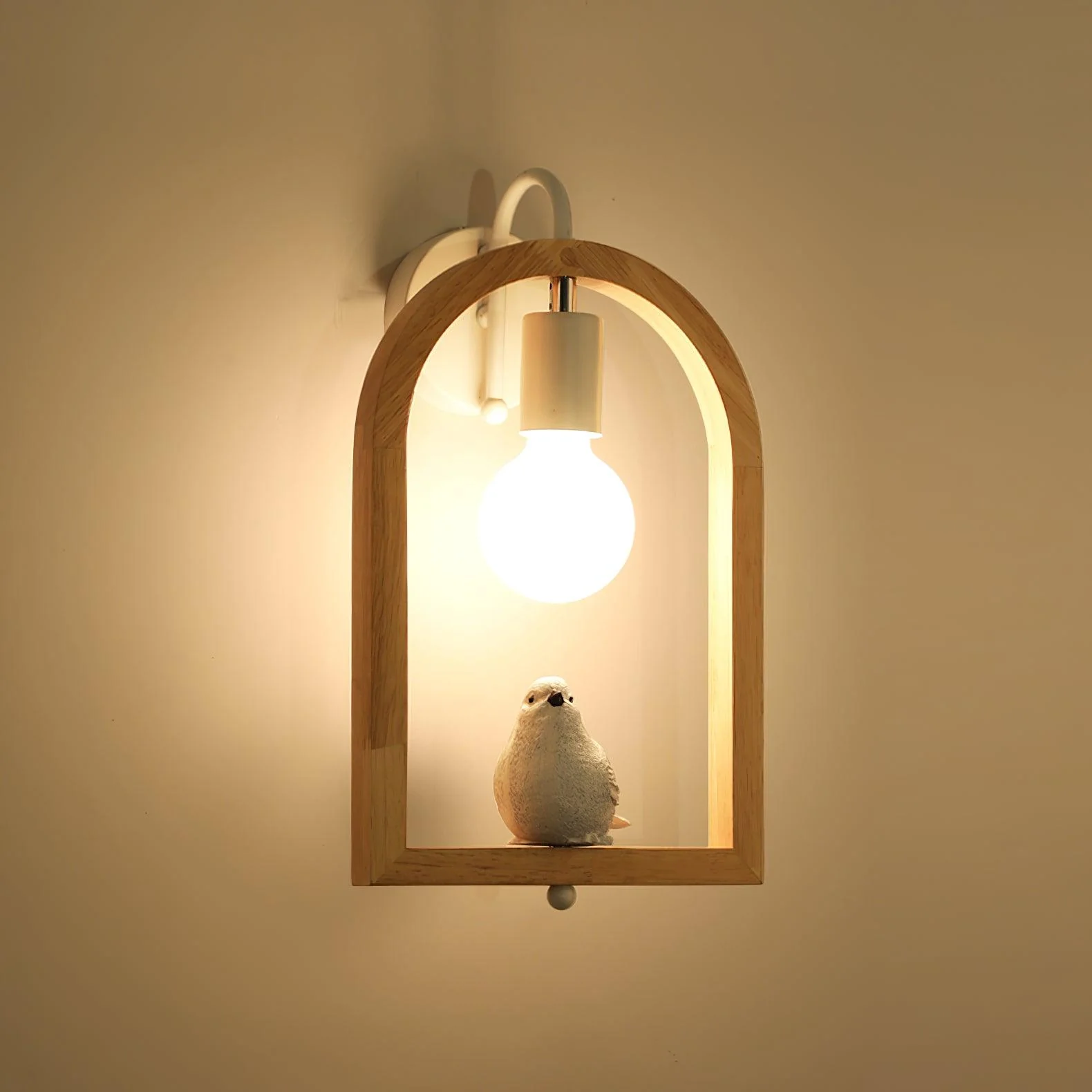 Silo Nordic Art Bird Resin Wall Light - Image 15
