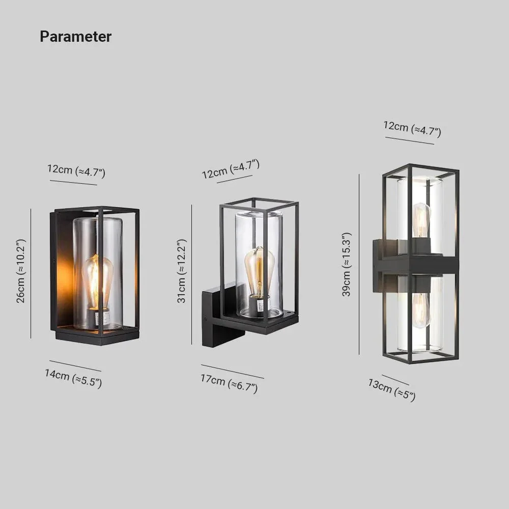 Silva Modern Outdoor Wall Lamp - Image 4