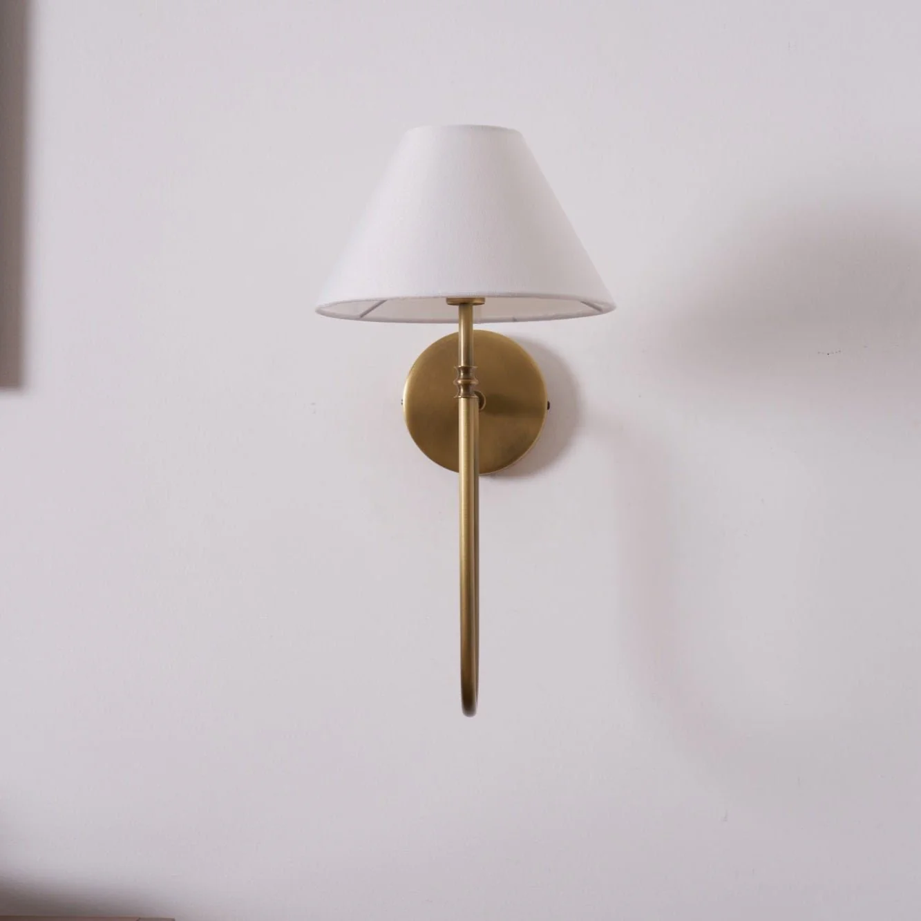 Silvery Vintage Industrial Fabric Wall Light - Image 19