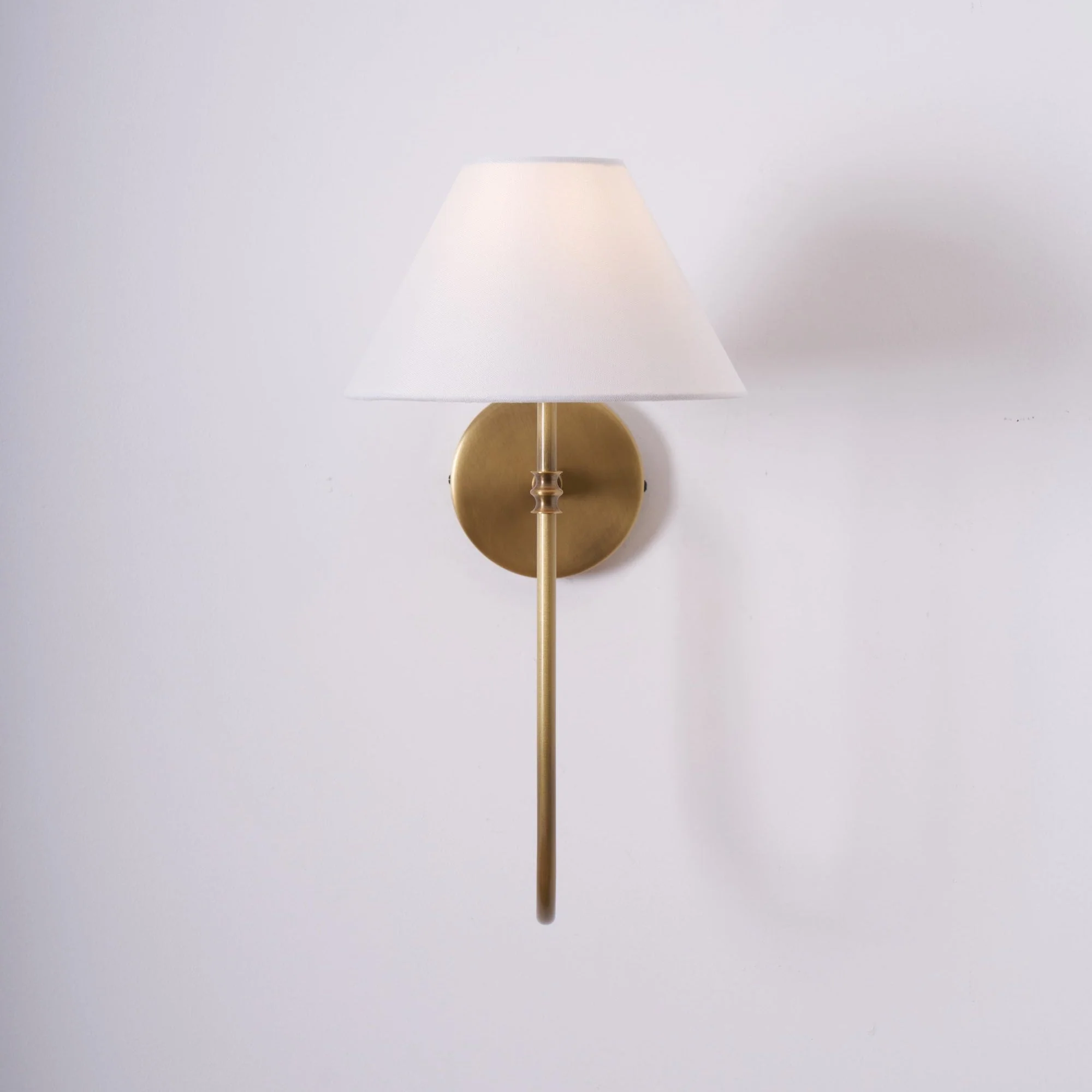 Silvery Vintage Industrial Fabric Wall Light - Image 22