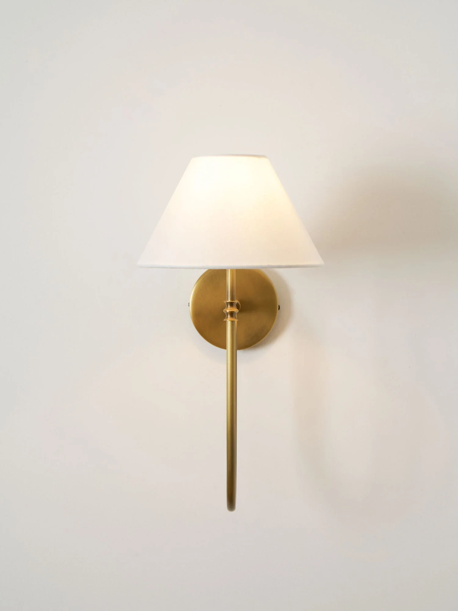Silvery Vintage Industrial Fabric Wall Light - Image 35
