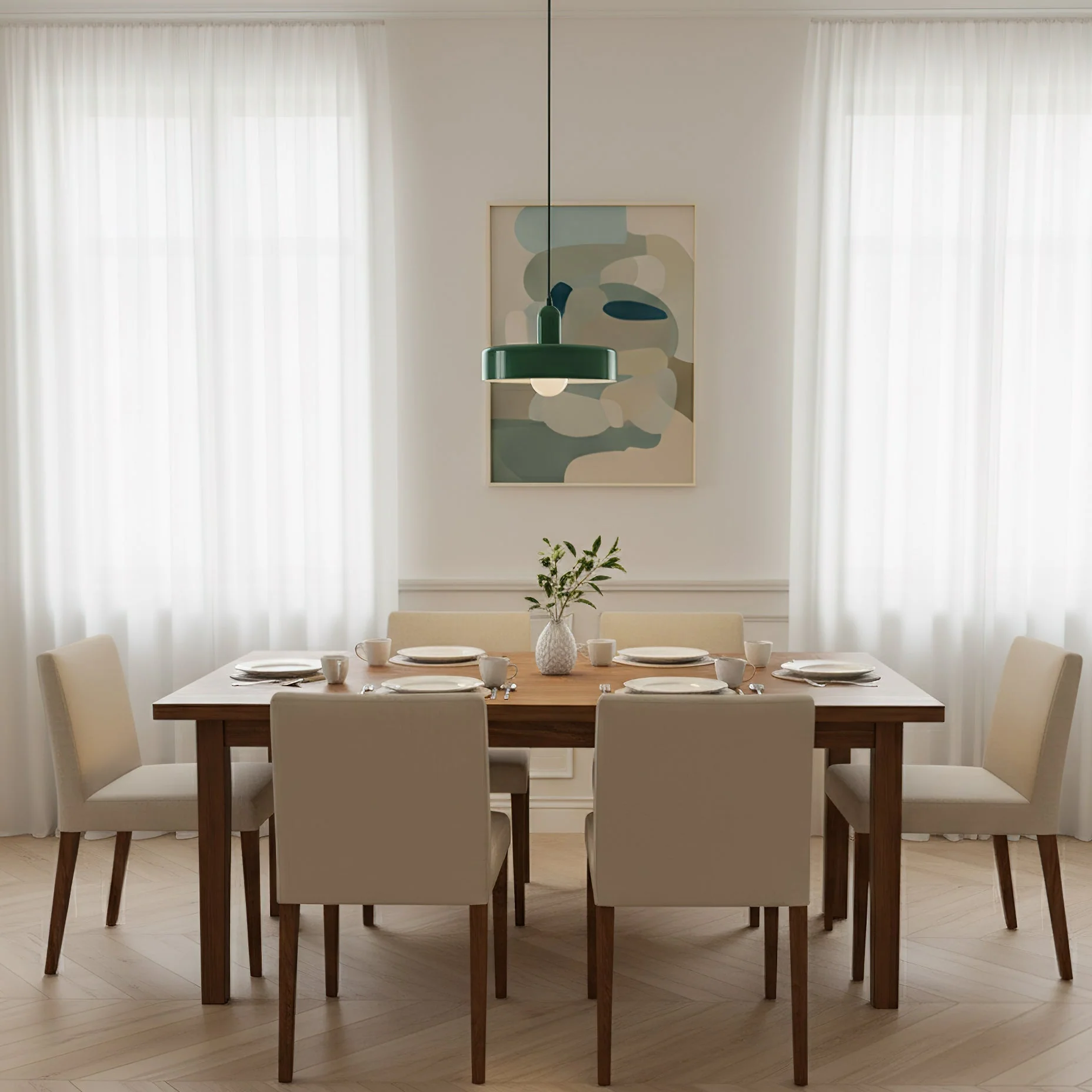 Siyane Modern Glass Pendant Light - Image 5