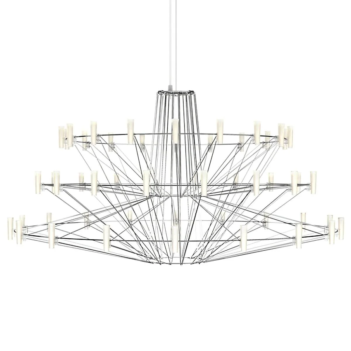Lustra Chandelier Sky Ballet Stainless Steel Modern - Image 15