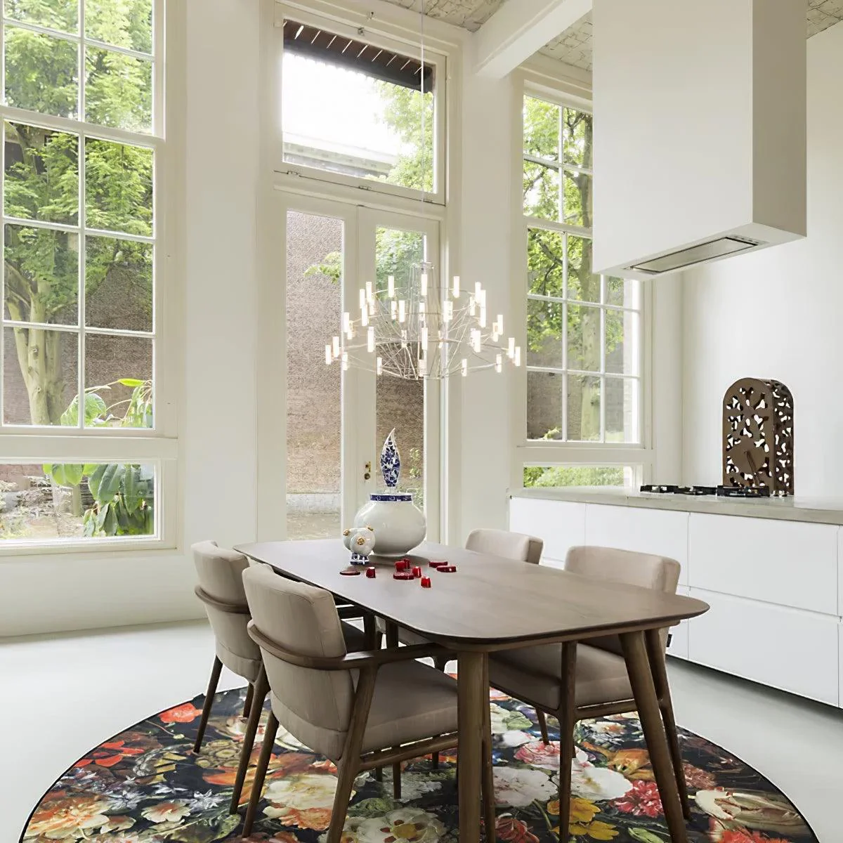 Lustra Chandelier Sky Ballet Stainless Steel Modern - Image 2