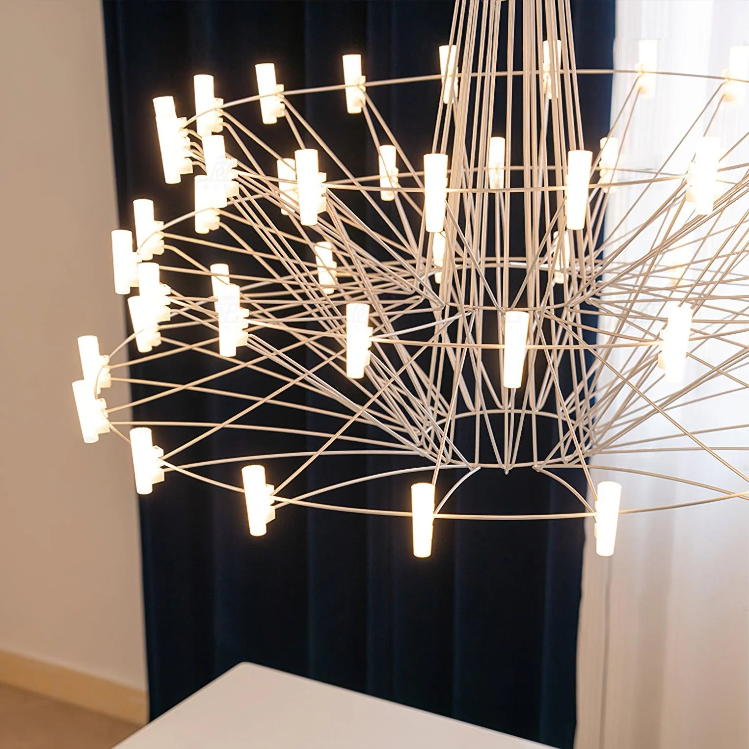 Lustra Chandelier Sky Ballet Stainless Steel Modern - Image 28