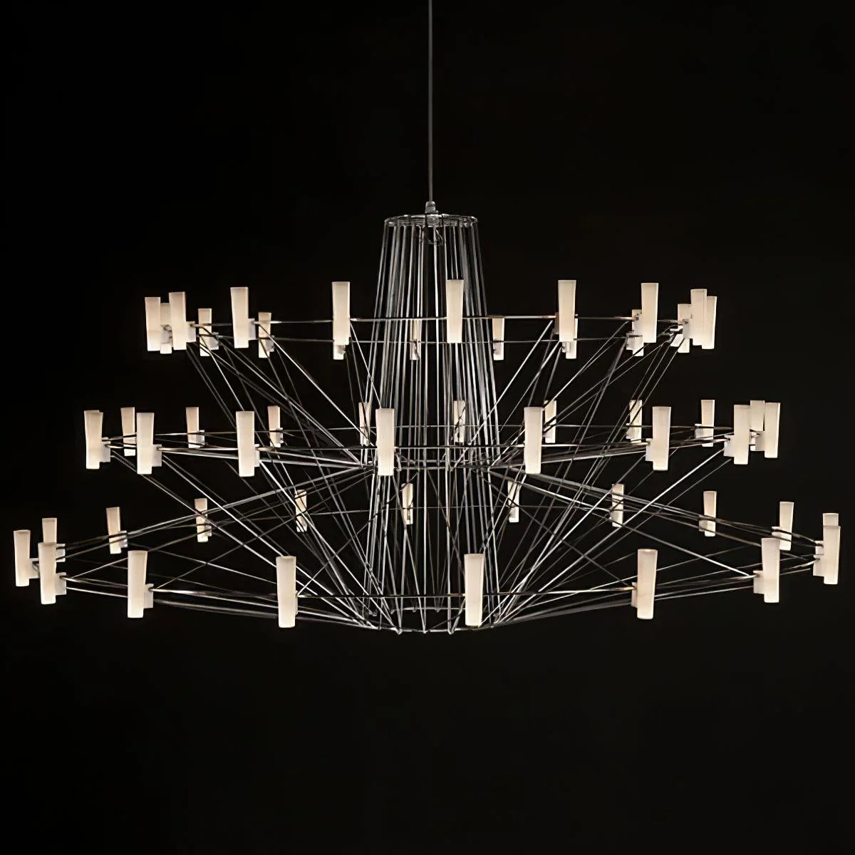 Lustra Chandelier Sky Ballet Stainless Steel Modern - Image 38