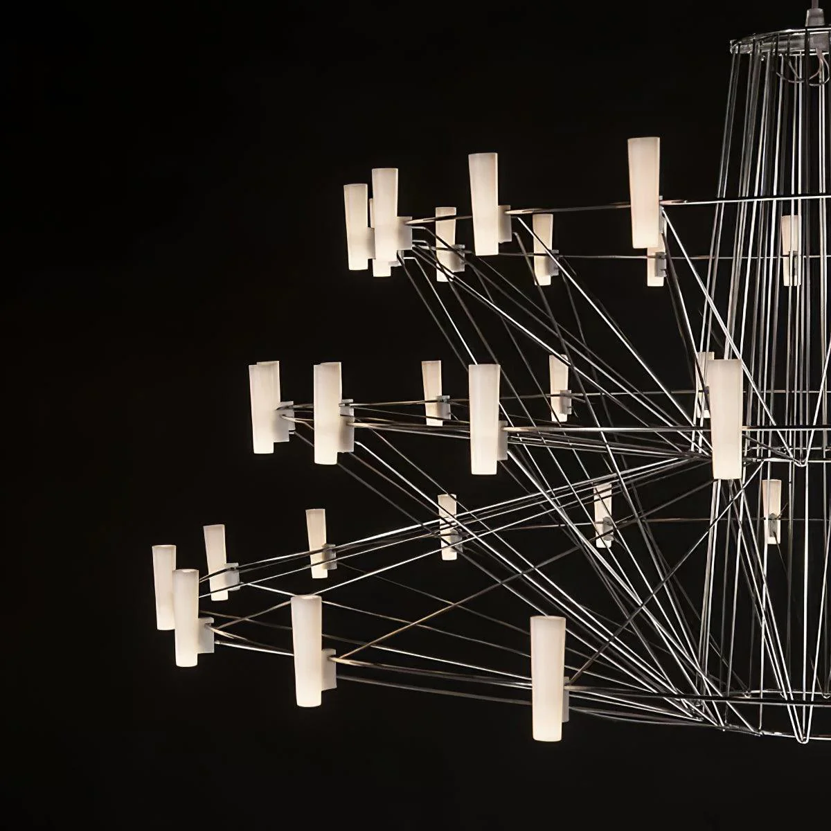 Lustra Chandelier Sky Ballet Stainless Steel Modern - Image 39