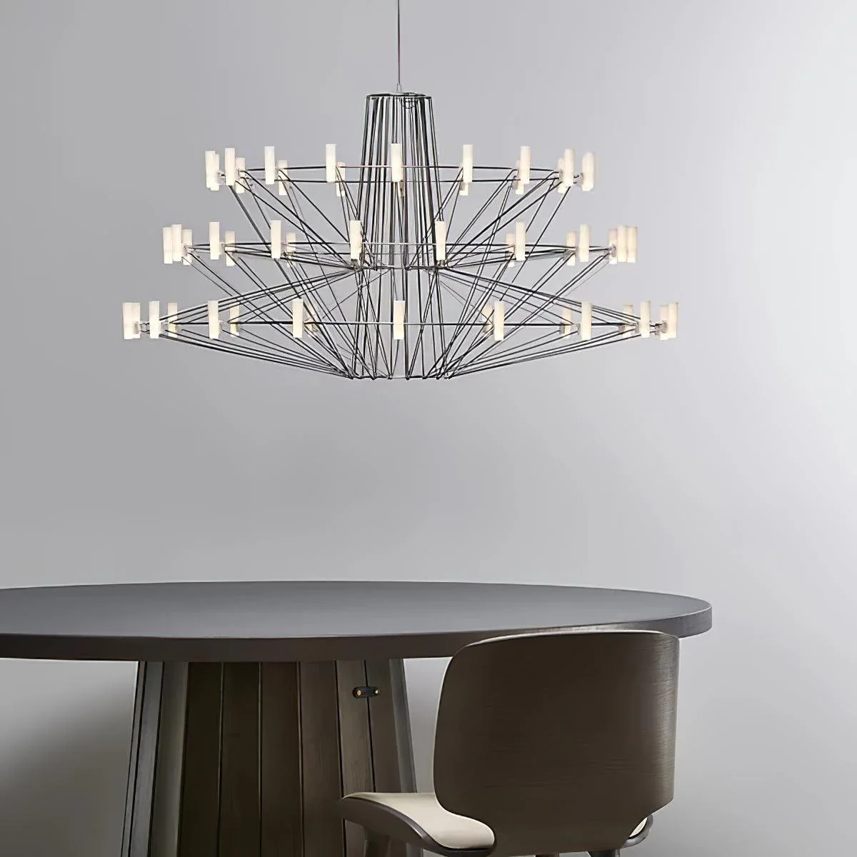 Lustra Chandelier Sky Ballet Stainless Steel Modern - Image 4