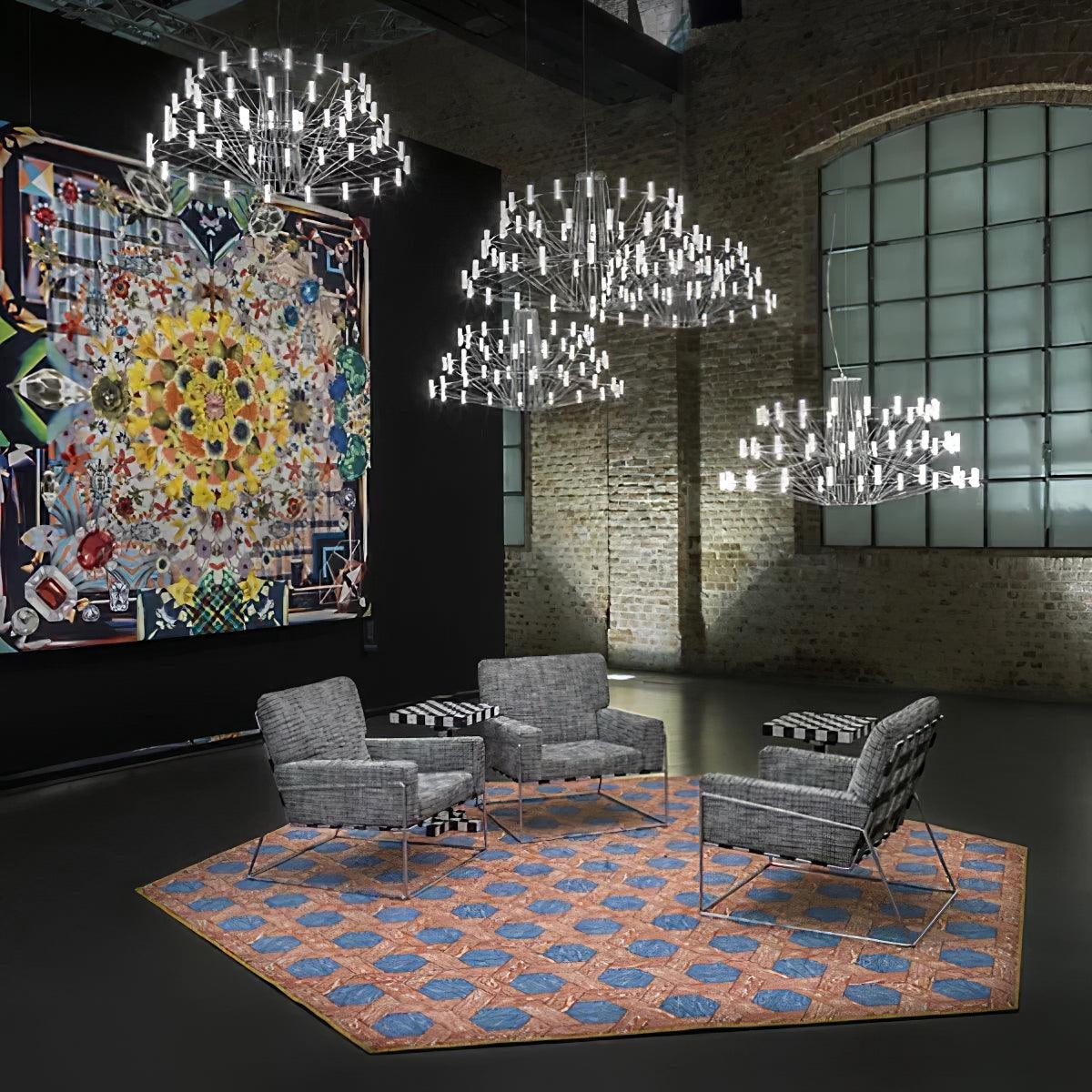 Lustra Chandelier Sky Ballet Stainless Steel Modern - Image 40