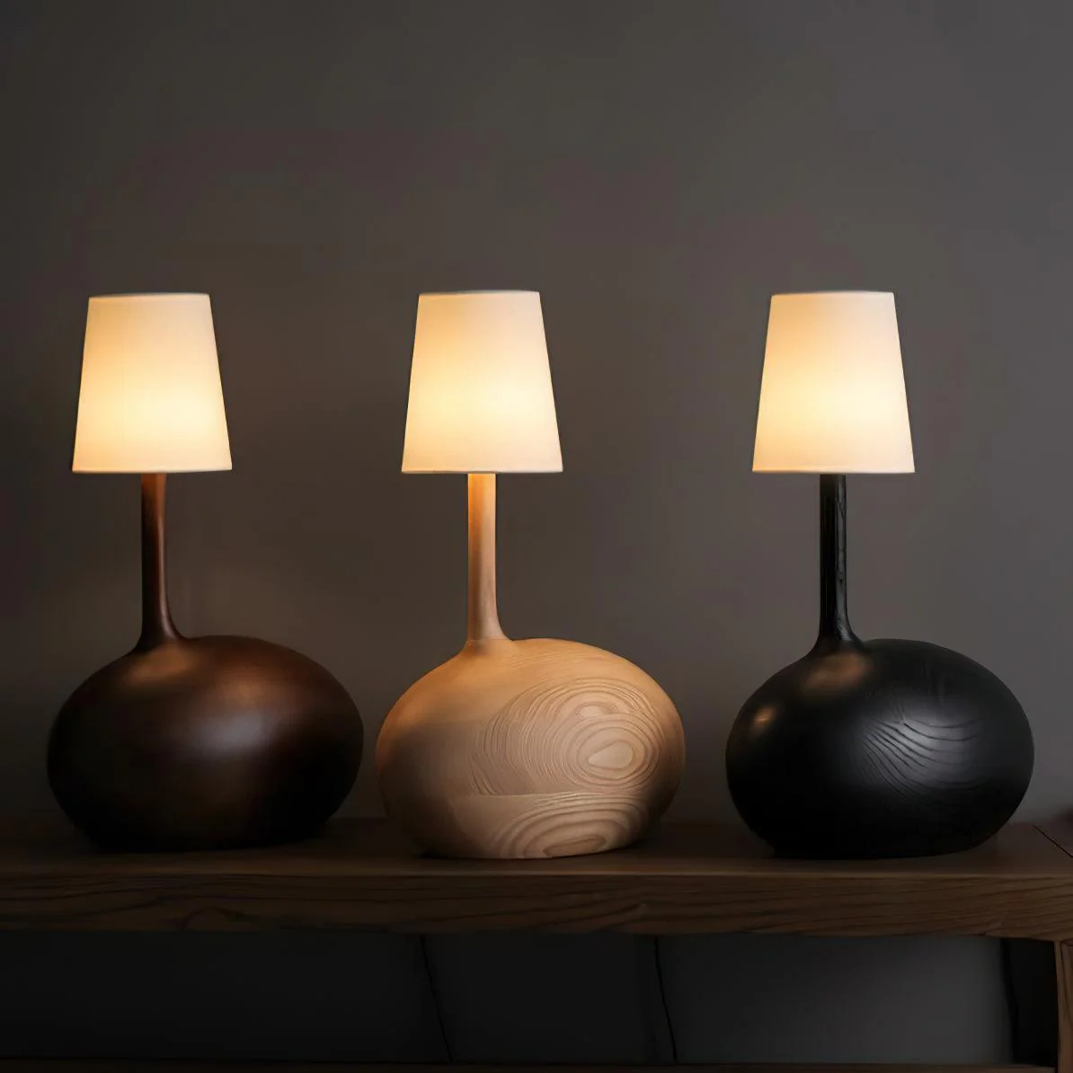 Slow Nature-inspired Wood Table Lamp - Image 21