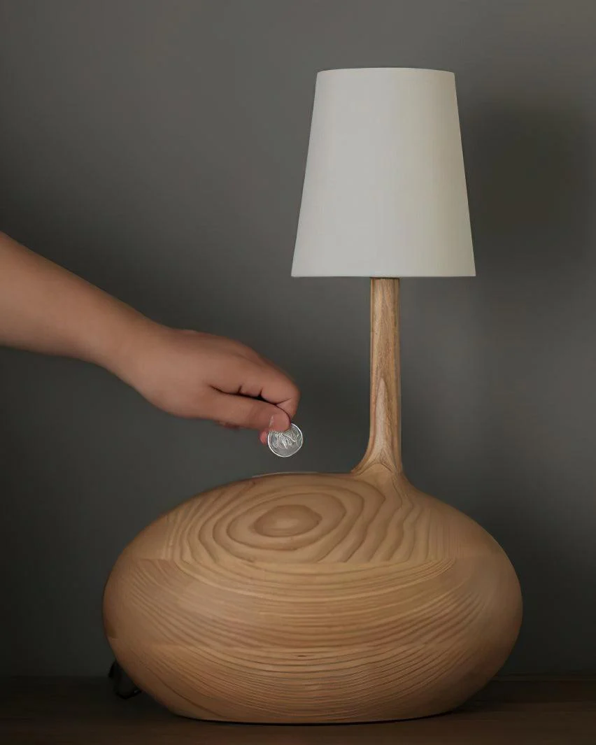 Slow Nature-inspired Wood Table Lamp - Image 27